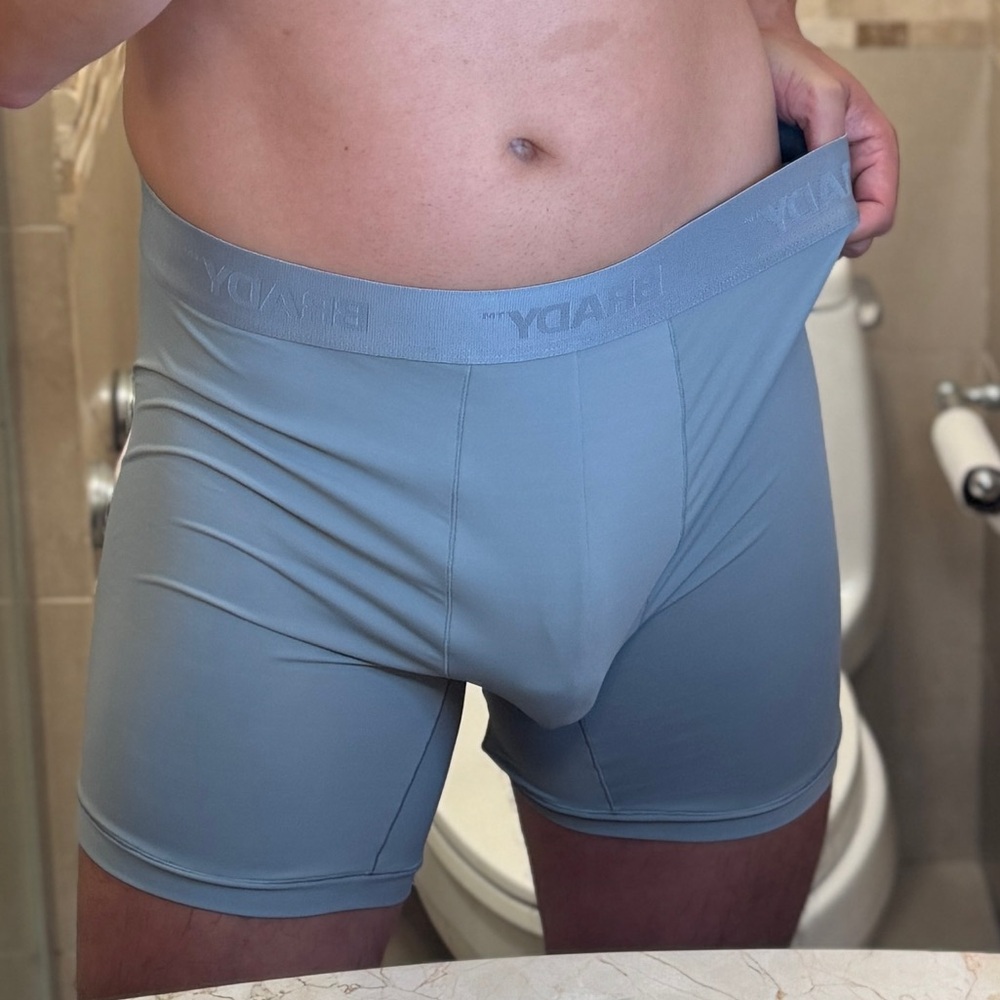 Brady Men's Light gray Boxer Briefs - Picture 2 of 3
